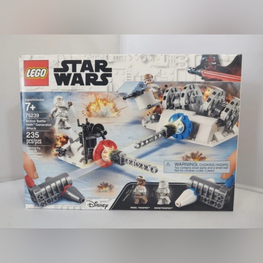 Lego 75239  Star Wars Action Battle Hoth Generator Attack NWT Building Toy Set - Picture 1 of 2